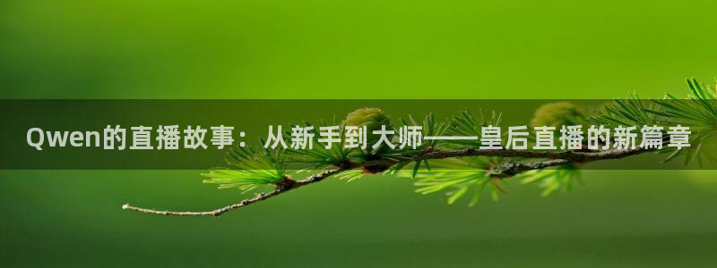 飞速体育直播在线观看：Qwen的直播故事：从新手到大师——皇后直播的新篇章